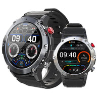 Relógio inteligente masculino bluetooth chamada rastreador de fitness 5atm à prova dwaterproof água esporte pulso smartwatch para iphone android telefone 2024