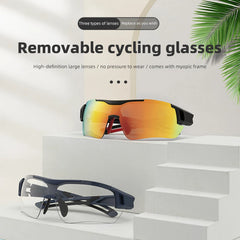 Óculos de sol estrada Rockbros polarizado ciclismo esportes  mountain bike