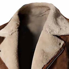 Jaqueta de gola de pele masculina solta confortável casual moda cor sólida design quente outono inverno novos estilos versátil jaqueta de lapela