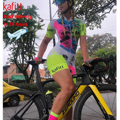 Macacão feminina triathlon terno roupas de ciclismo skinsuits  2024