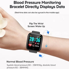 Relógio Multifuncional inteligente das mulheres e homens bluetooth conectado telefone música fitness esportes pulseira monitor de sono y68 smartwatch d20