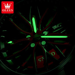 Relógios de quartzo de luxo dos homens relógios de carro 3d esporte aro hub roda relógio de pulso carro relógios masculinos criativo relogio masculino