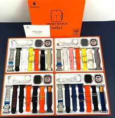 Smartwatch + 7 pulseiras de brinde